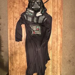 Halloween Star Wars Earth Vader Costume Kids Small