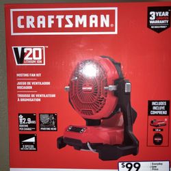 Craftsman 20v Misting Fan Kit 