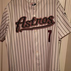 Astros MLB Biggio Jersey 