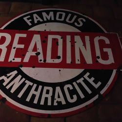 Large 5ft Metal Vintage Sign
