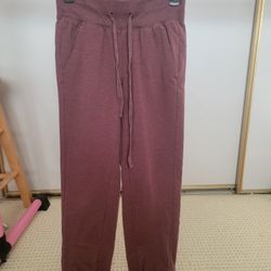Maroon Cotton Zella Joggers Size Small