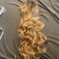 Blonde Synthetic Wig