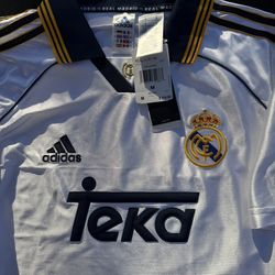 adidas Real Madrid Mens 99/00 Home Jersey