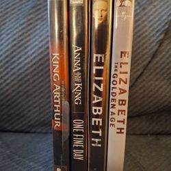 Lot Of 4, DVDs,  Historical.  $16.00, OBO. 