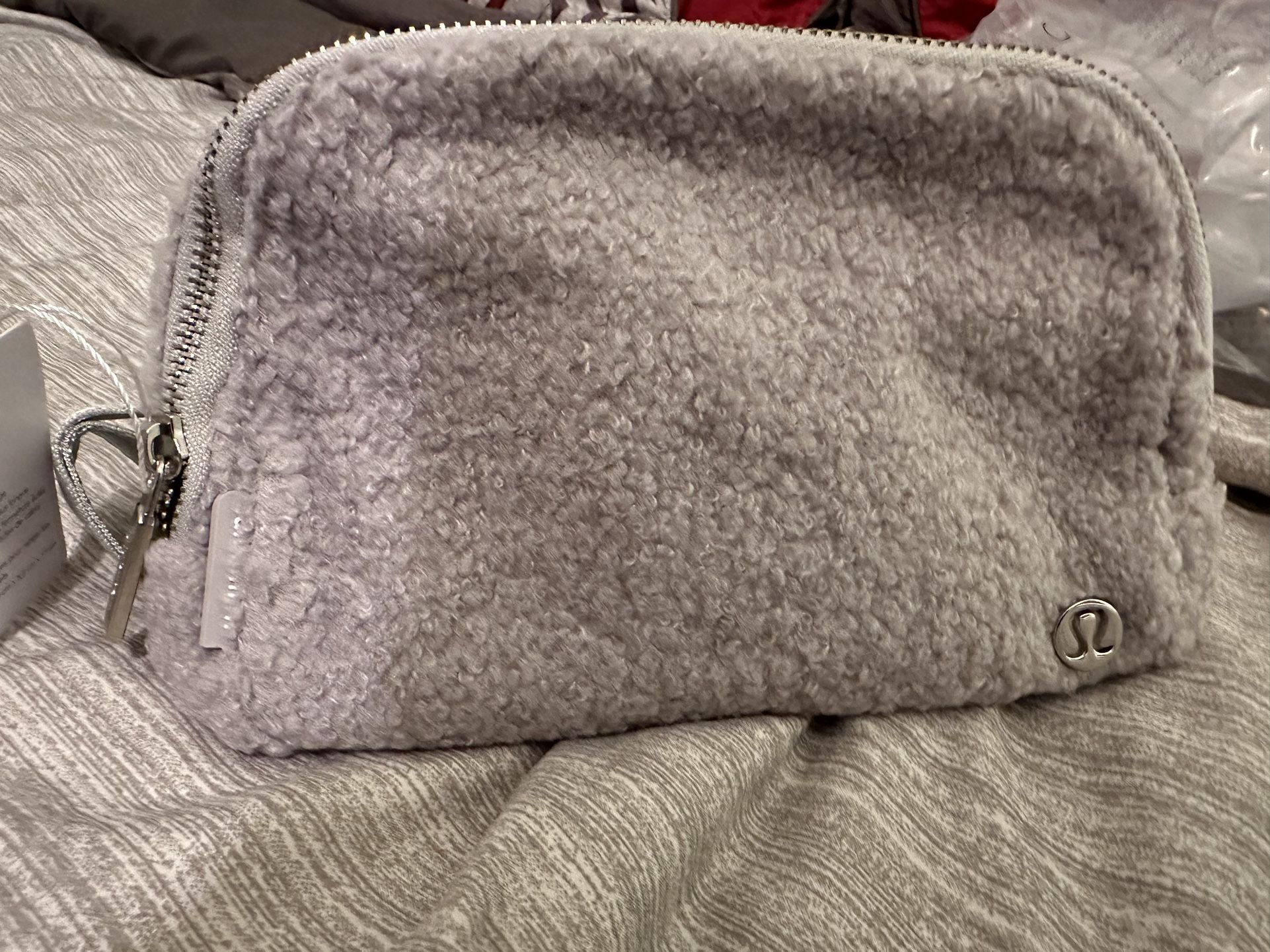 Gray Lulu Lemons Belt Bag