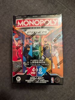 2024-25 Panini monopoly prizm nba basketball blaster box brand new sealed