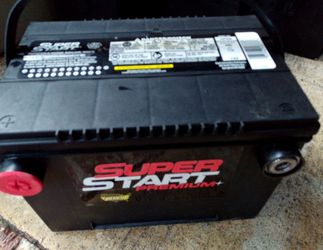 Superstart Premium group 78 side post car truck battery perfect condition