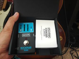 MXR Rockman x100 with 9v power supply