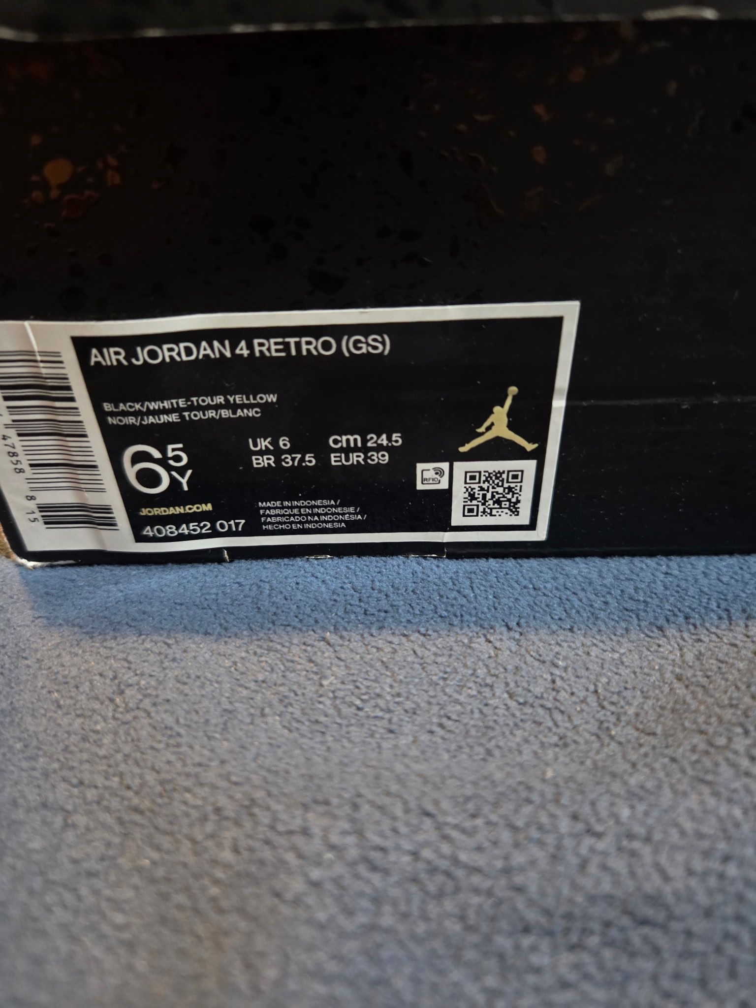 Jordan 4 Yellow Thunder Retro 2023 