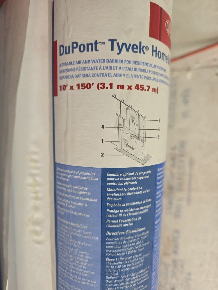 dupont tyvek homewrap 10´x150´