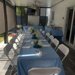 White Folding Chairs