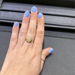 14kt Sun Ring 