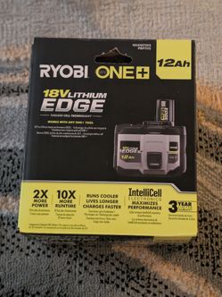 Ryobi 18V 12Ah  EDGE Battery (PBP1112)
