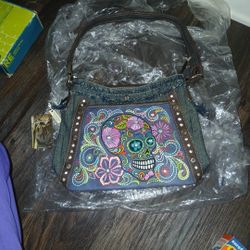 Montana West Denim Crossbody Bag