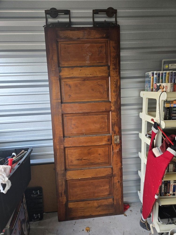 Antique Pocket Door