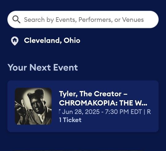 Concert Ticket