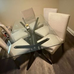  Dinner Table Set 6 Chairs 150