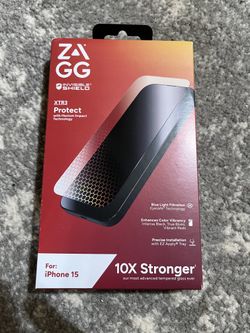 ZAGG Glass XTR3 Screen Protector - iPhone 15