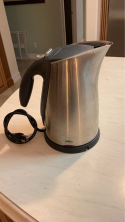 Braun hot water maker