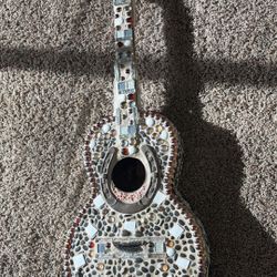 Mosaic Art Guitar 