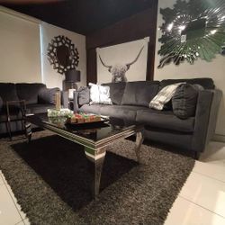 Kennewick Shadow Living Room Set (SOFA and LOVESEAT