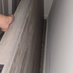 Gray Wood Dining Table