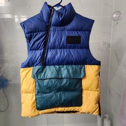 Rare Nike LeBron James Puffer Vest Pull-over 
