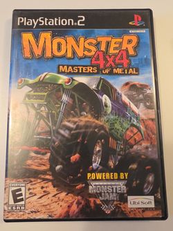 PS2 Monster 4x4 Masters Of Metal