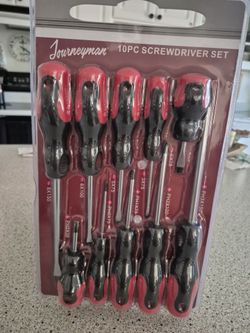 Joureyman 10- piece screwdriver set
