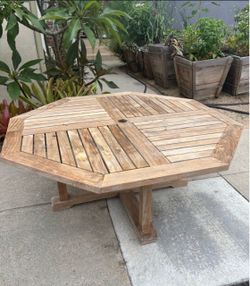 Teak table