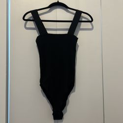 Oysho Bodysuit, Black, Size S