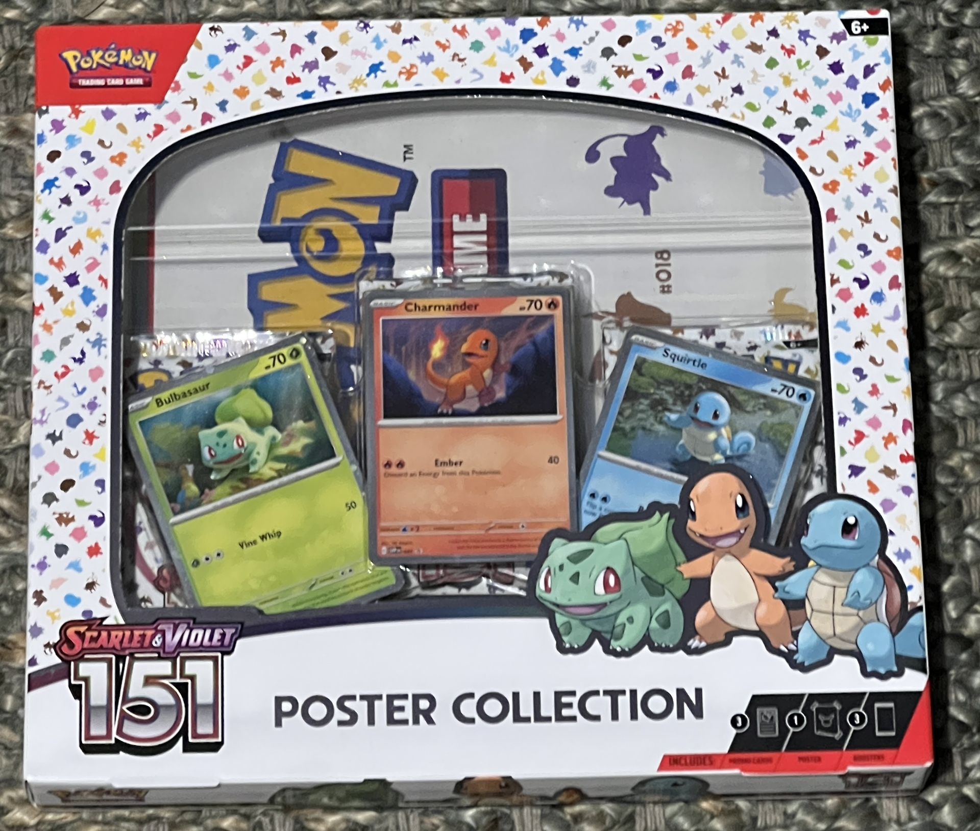 Pokemon 151 Poster Collection New