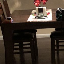 Kitchen Table With Six Chairs  Set