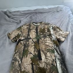 Brown and Green Camo Tee
