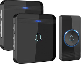 AVANTEK Wireless Doorbell, D-3B Waterproof Door Chime Kit Operating at over 13