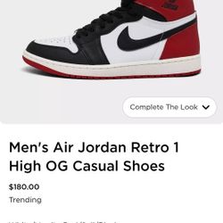 New Air Jordan 1 Retro High Og