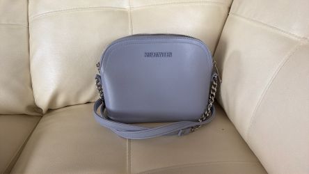Matte light blue Steve Madden crossbody bag