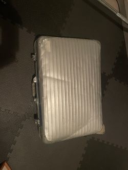 RIMOWA Aluminium Two-Wheeled Vintage Suitcase