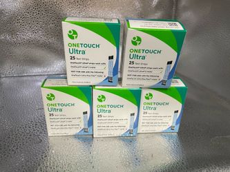 OneTouch Ultra Test Strips – 125 Count Exp. 10/2026