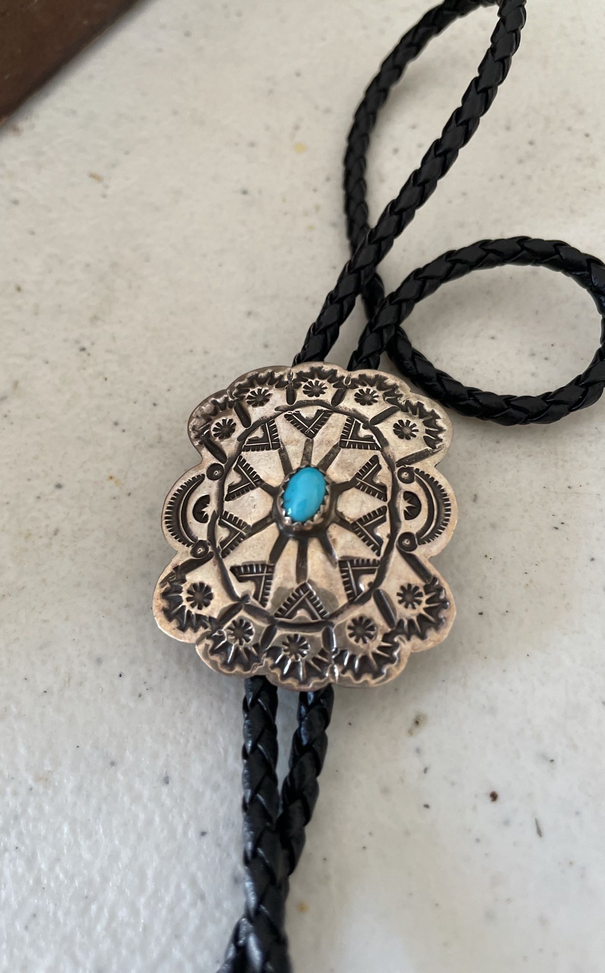 Bo Lo Tie W Turquoise