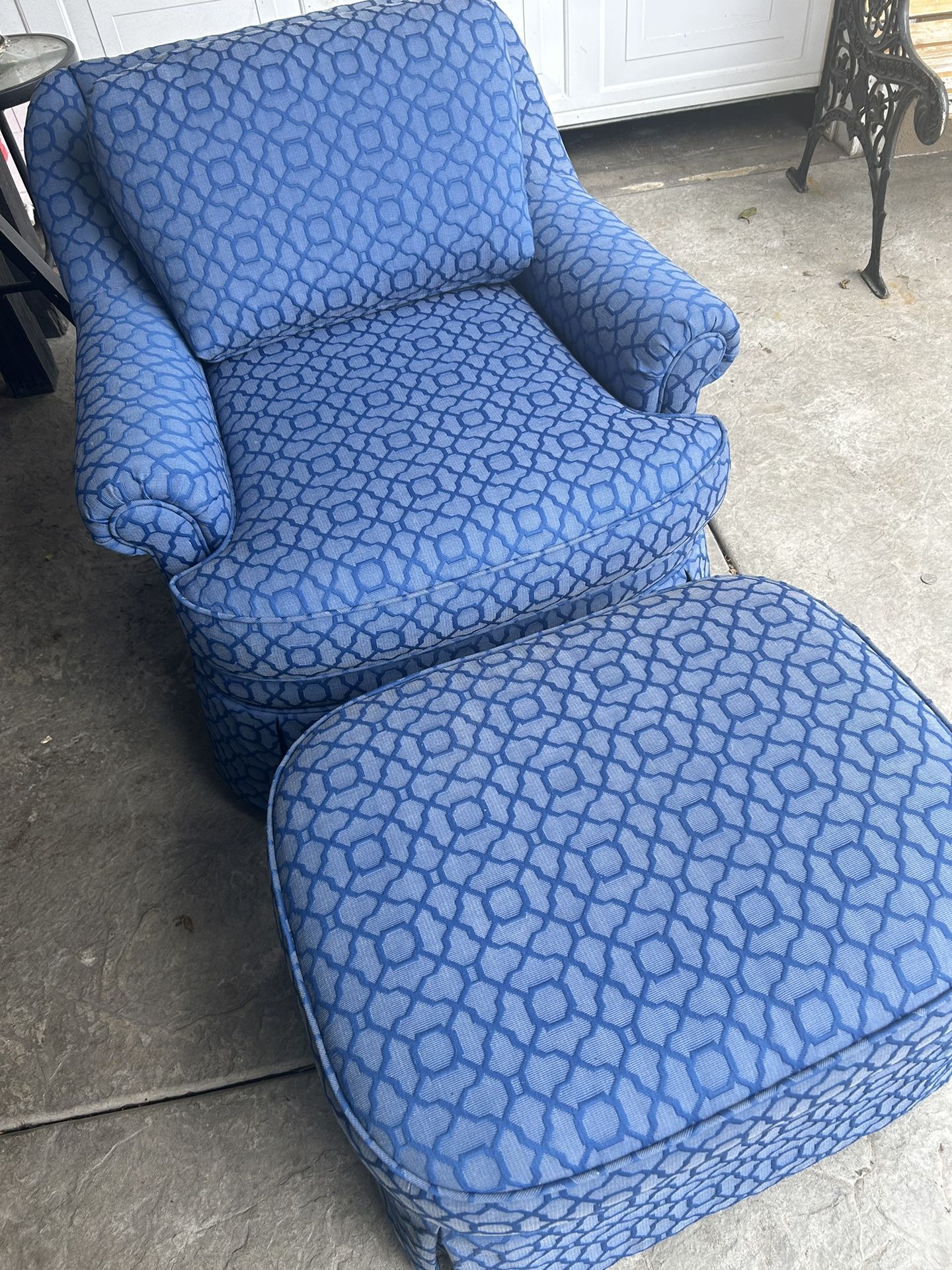 Chair And Ottoman