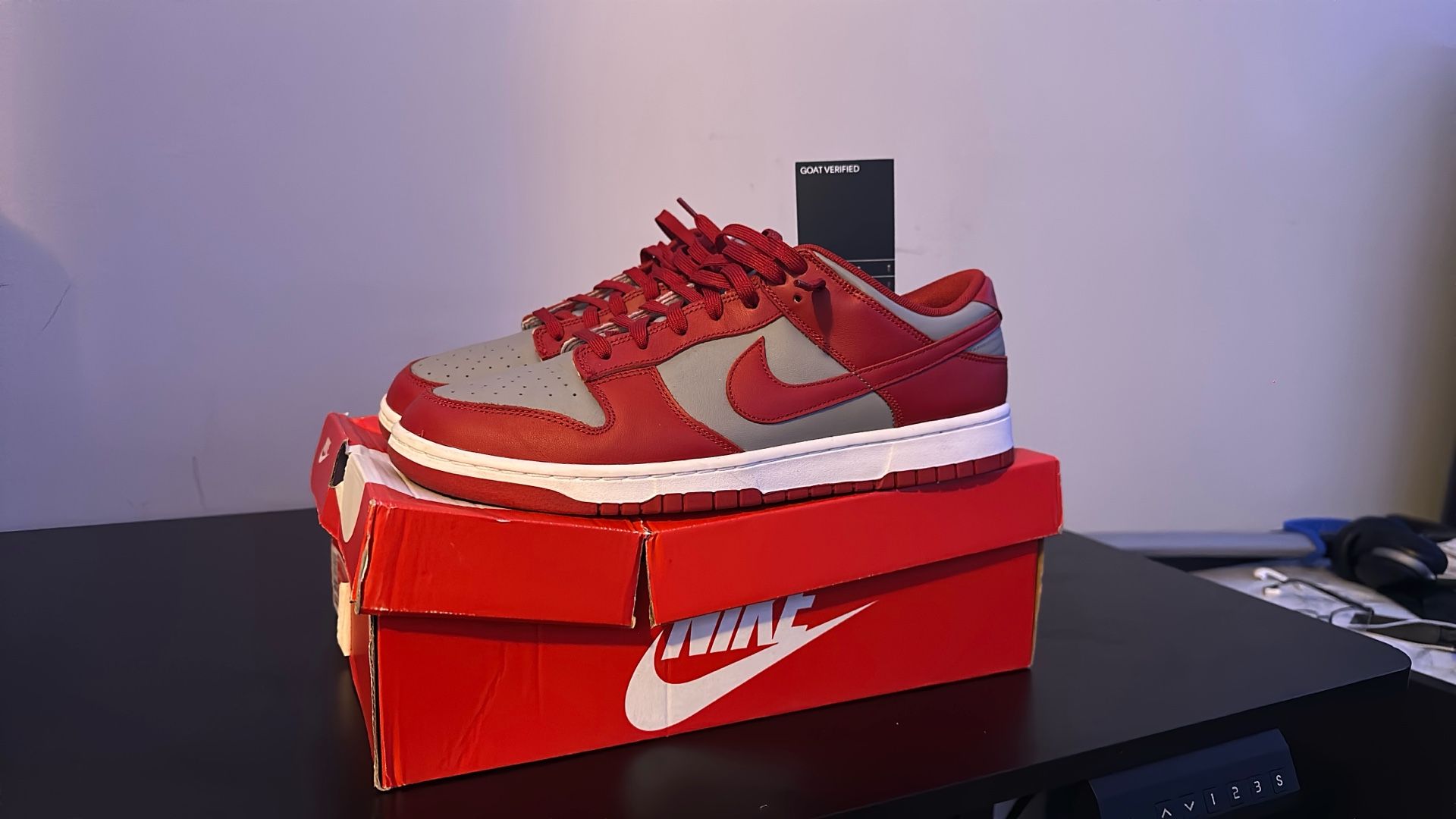 Nike Dunk Low Retro UNLV (mens 13)