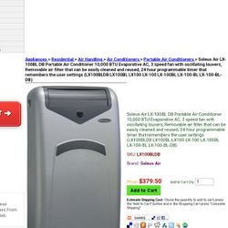 BLACK & DECKER Portable Air Conditioner, AC A/C 14,000 BTU for Sale in  Chandler, AZ - OfferUp