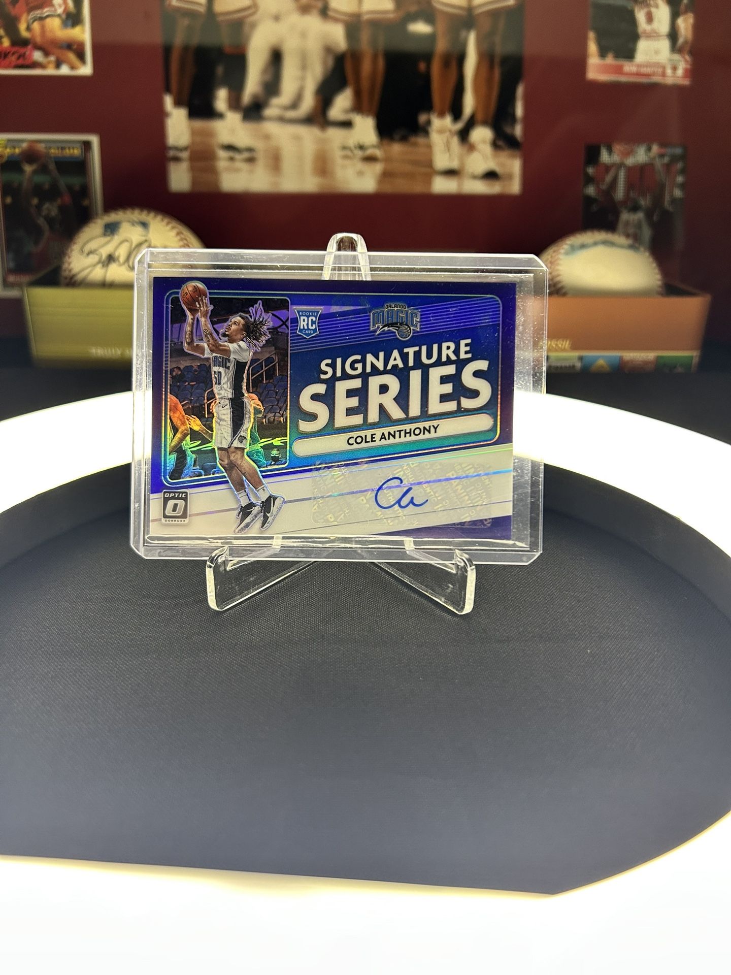 Cole Anthony Signature Series Rookie Autograph Card
