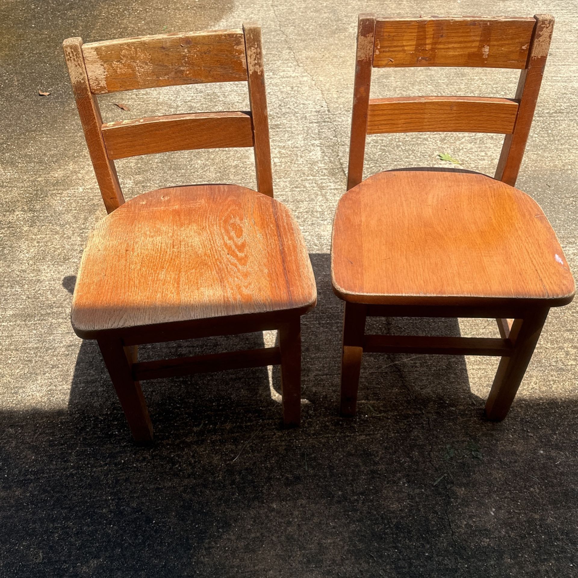 Kids Wooden Chairs 