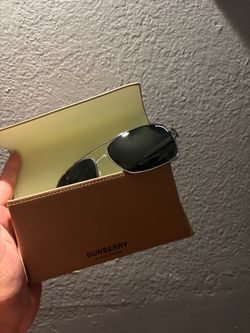 Burberry Aviator Sunglasses with Case
