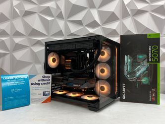 🦊  FOX 08 🦊  FOX CUSTOM GAMING PC | RIG | INTEL CORE ULTRA 7-265K | NVIDIA RTX 5070 | 32 GB DDR5 RAM | 1 TB NVME SSD | WIN 11.