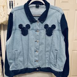 Her Universe Disney Mickey Mouse Denim Jacket