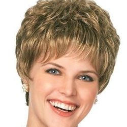 GABOR Wig Kanekalon Flexlite Modacrylic Brevity Average G58+Color:  Sugared Almond ( Silver) New In A Box