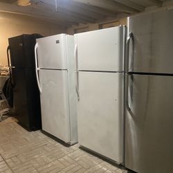 ❤️Excellent running fridges❤️PRICES STARTING  AT $299. & UP 🎉all run🏃 like brand new & 🎉been cleaned in & out. 🥰All will have temp gauges in fridg